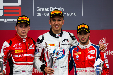 Podium w Silverstone | Fot. GP3