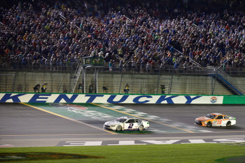 Brad Keselowski i Carl Edwards | Fot. Ford Performance