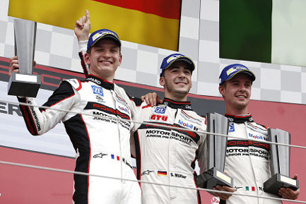 Podium na Silverstone | Fot. racecam.de