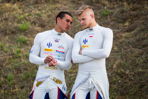 Sandy Stuvik i Artur Janosz | Fot. GP3