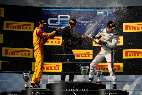 Podium na Hungaroringu | Fot. GP2