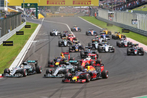 Start na Hungaroringu | Fot. XPB