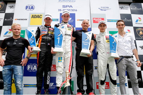 Podium w Spa | Fot. fiaf3europe.com