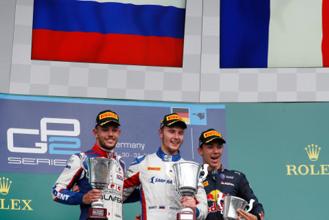 Podium w Hockenheim | Fot. GP2