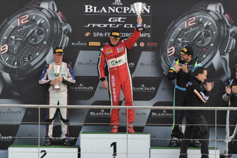 Podium w Spa