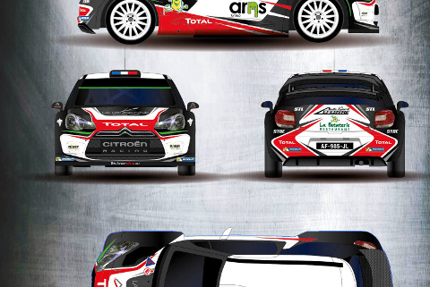 DS3 WRC Stéphane Lefebvre'a