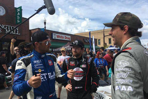 Piotr Fetela, Ryan Millen i Travis Pastrana | Fot. Facebook