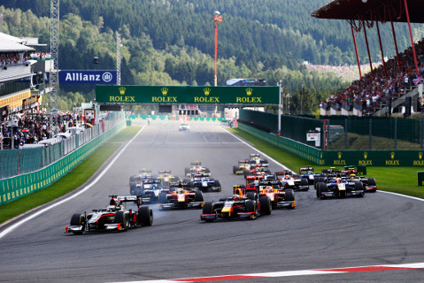 Start w Spa | Fot. GP2