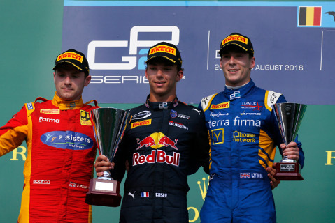 Podium w Spa | Fot. GP2