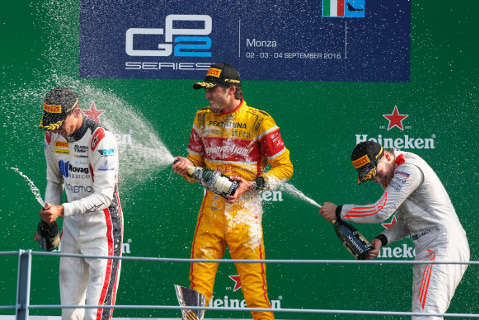 Podium na Monzy | Fot. GP2