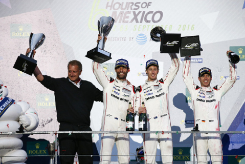 Podium 6H Mexico | Fot. Porsche