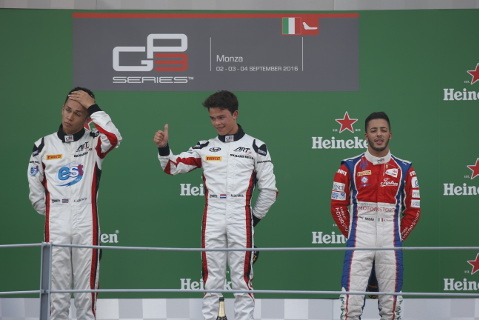 Podium na Monzy | Fot. GP3
