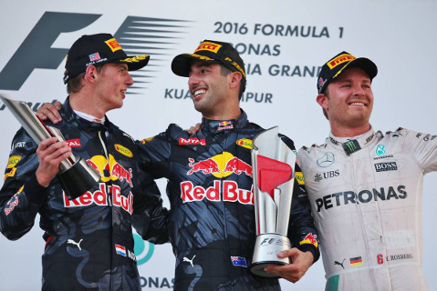 Podium w Sepang | Fot. XPB