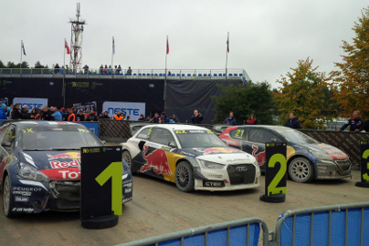 Top 3 na Bikernieki | Fot. Team Peugeot-Hansen