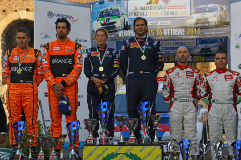 Podium Rally Due Valli | Fot. ACI Sport