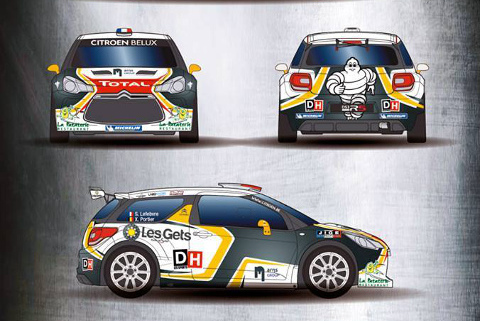 Citroën DS3 R5 Stéphane Lefebvre'a