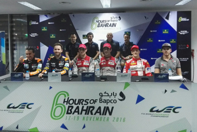 Konferencja prasowa w Bahrajnie | Fot. Audi Sport