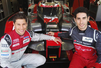 Loïc Duval i Paul-Loup Chatin | Fot. Audi Sport