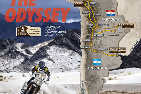 Trasa Dakar Rally 2017