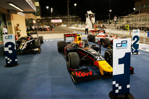 Top 3 w Abu Zabi | Fot. GP2