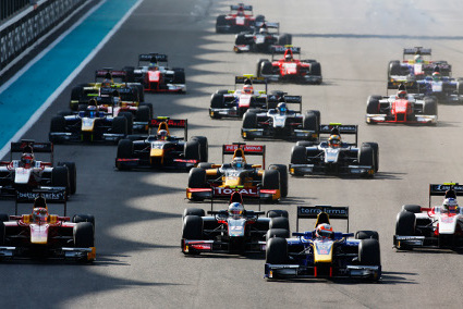 Start w Abu Zabi | Fot. GP2