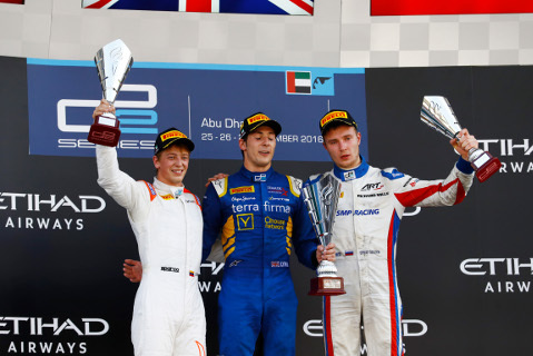 Podium w Abu Zabi | Fot. GP2