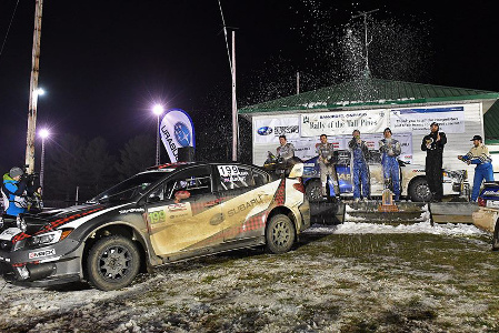 Podium Rally of the Tall Pines | Fot. subaru.com