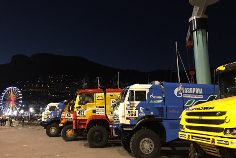 Parc ferme z Monako | Fot. Facebook