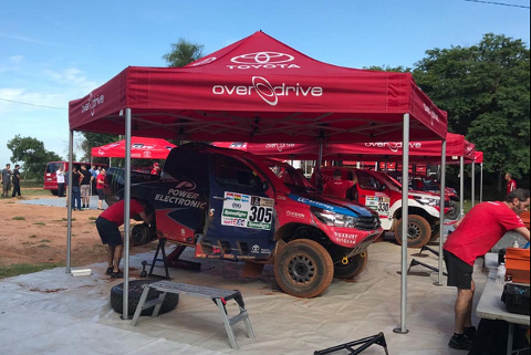 Hilux Naniego Romy | Fot. Twitter