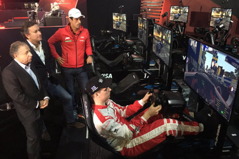 Jean Todt, Alejandro Agag, Dario Franchitti i Olli Pahkala | Fot. Mahindra Racing