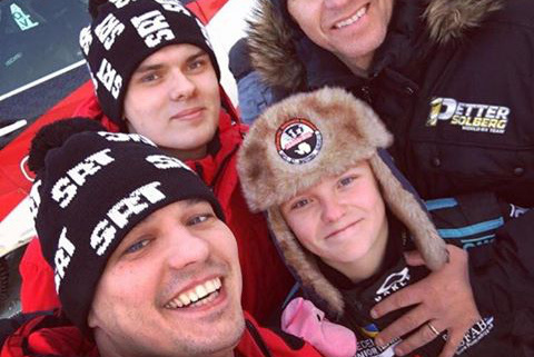 Solbergowie na Rally Alūksne | Fot. Facebook