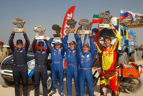 Zwycięzcy Africa Eco Race | Fot. Kamaz Master