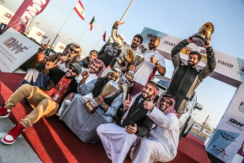 Podium Qatar International Rally | Fot. RBM Racing
