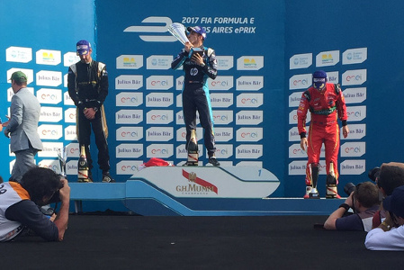 Podium w Buenos Aires | Fot. Renault e.DAMS