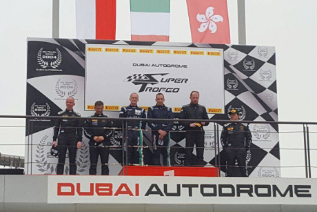Podium w Dubaju | Fot. GT3 Poland