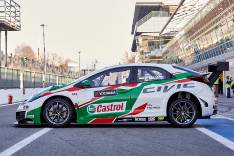 Civic Norberta Michelisza | Fot. Honda