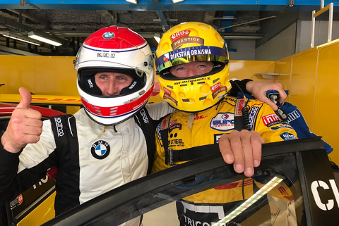 Roberto Ravaglia i Tom Coronel | Fot. WTCC