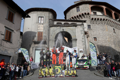 Podium Rally del Ciocco | Fot. ACI Sport