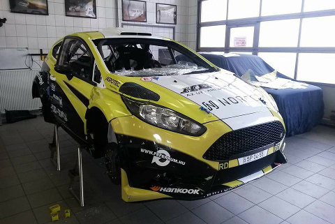 Fiesta  Frigyesa Turána | Fot. Rallye Dream Blog