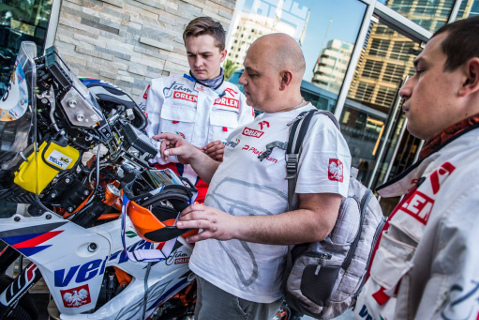 Maciej Giemza, Jacek Czachor i Adam Tomiczek | Fot. Marcin Kin