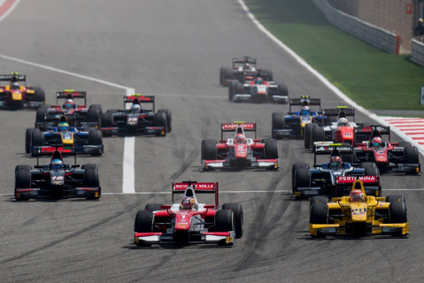 Start w Bahrajnie | Fot. FIA F2