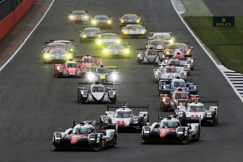 Start na Silverstone | Fot. Toyota