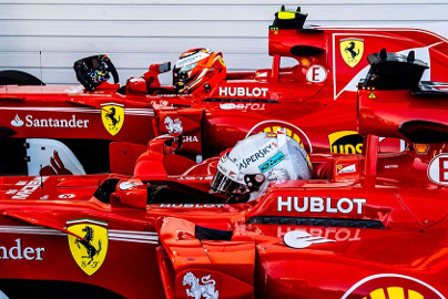 Sebastian Vettel i Kimi Räikkönen | Fot. Scuderia Ferrari