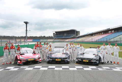Ekipa Audi na DTM 2017 | Fot. Audi Sport