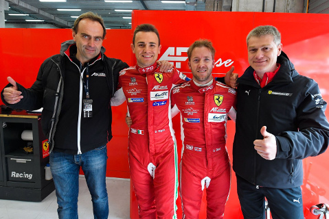 Davide Rigon i Sam Bird | Fot. Ferrari