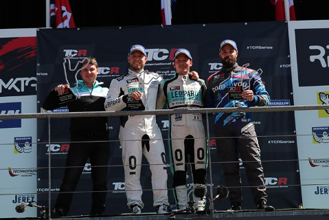 Podium w Spa-Francorchamps | Fot. TCR
