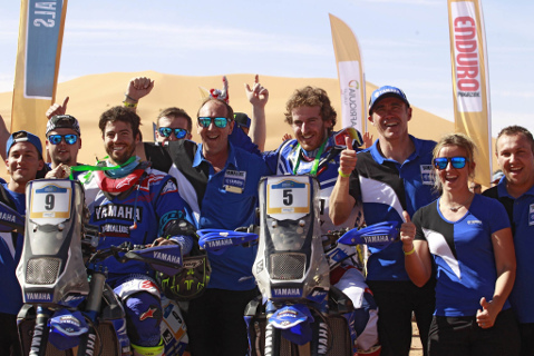 Franco Caimi i Xavier de Soultrait | Fot. Yamaha Racing