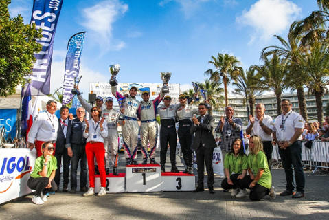 Podium Rallye d'Antibes | Fot. FFSA