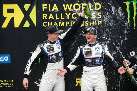 Johan Kristoffersson i Petter Solberg | Fot. Facebook