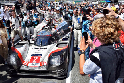 Zwycięzcy Le Mans | Fot. Porsche